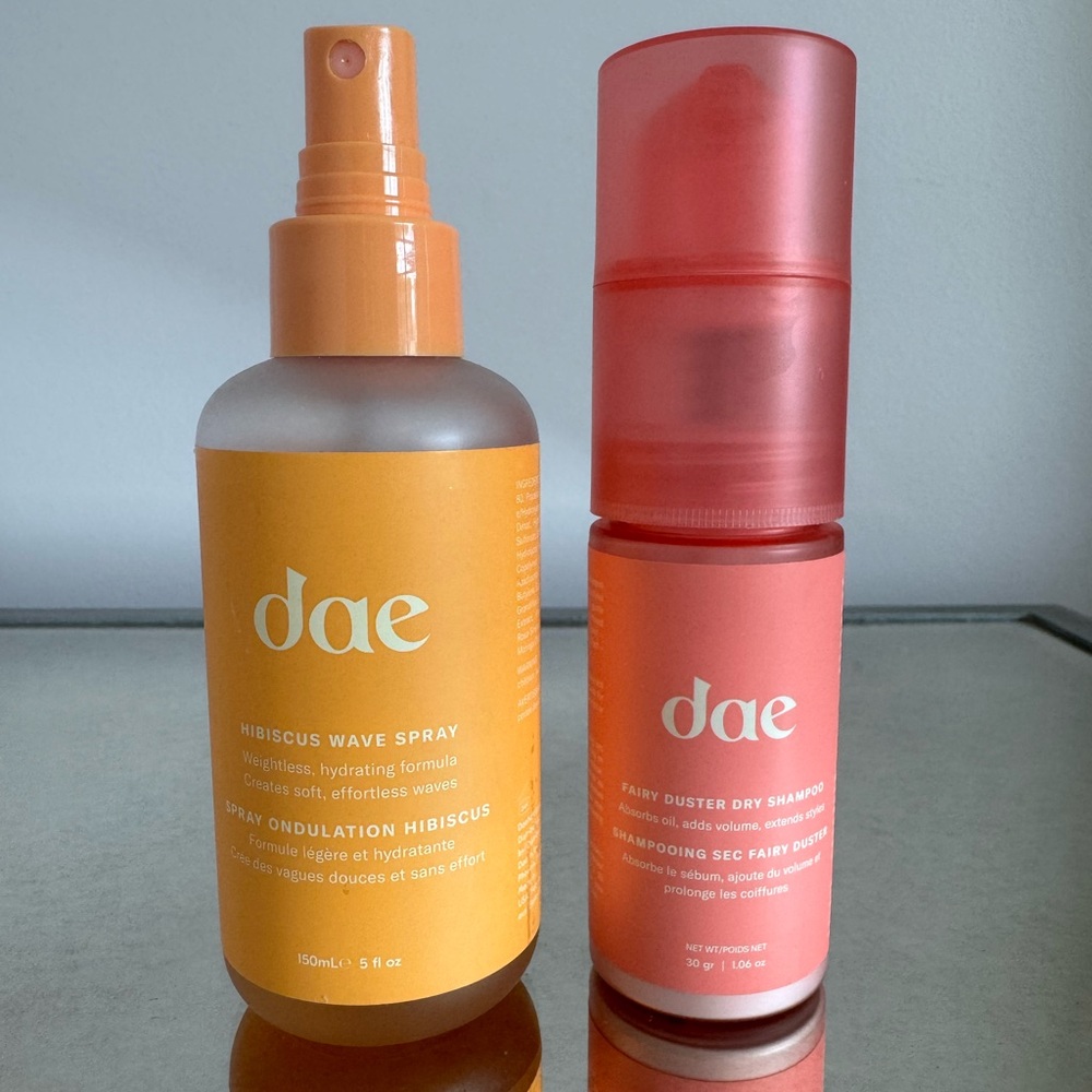 Bundle of DAE Hibiscus Wave Spray & Fairy Duster Volumizing Dry Shampoo